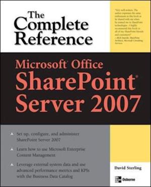 Microsoft(R) Office SharePoint(R) Server 2007: The Complete Reference