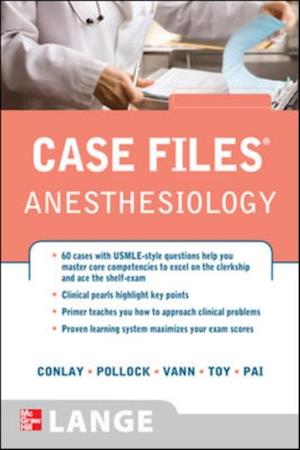 Case Files Anesthesiology