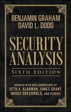 F 229 Security Analysis Sixth Edition Foreword By Warren