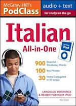McGraw-Hill's PodClass Italian All-in-One Study Guide (MP3 Disk)