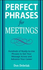 Perfect Phrases for Meetings