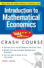 Schaum's Easy Outline of Introduction to Mathematical Economics