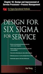 Design for Six Sigma for Service, Chapter 10
