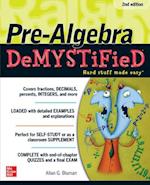 Pre-Algebra DeMYSTiFieD, Second Edition