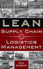 Lean Supply Chain and Logistics Mgnt (PB)