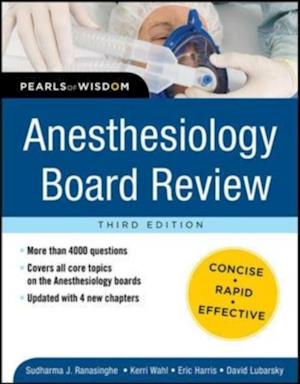 Anesthesiology Board Review Pearls of Wisdom 3/E