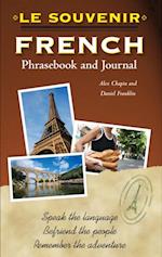 Le souvenir French Phrasebook and Journal