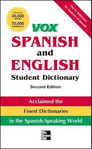 Vox Spanish and English Student Dictionary Pb, 2nd Edition