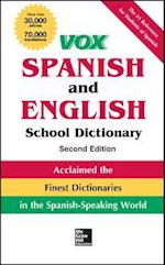 Vox Spanish and English School Dictionary