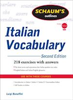 Schaum''s Outline of Italian Vocabulary, Second Edition