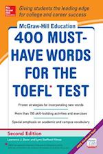 McGraw-Hill Education 400 Must-Have Words for the TOEFL, 2nd Edition