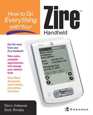 How to do Everything with Your Zire Handheld