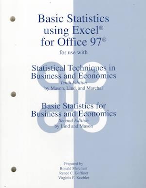 Basic Statistics Using Excel for Office 97