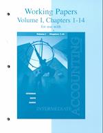 Working Papers for Intermediate Accounting, Volume I, Chapters 1-14