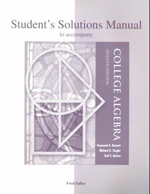 Student's Solutions Manual to Accompany College Algebra