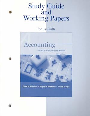 Study Guide/Working Papers for Use with Accounting