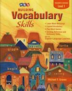 Building Vocabulary Skills, Teacher's Edition, Level 1