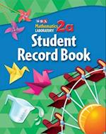 Math Lab 2a, Level 4; Student Record Book (5-pack)