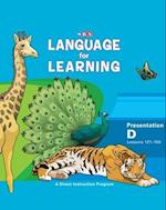Language for Learning, Presentation Book D