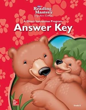 Reading Mastery - Reading Answer Key - Grade K