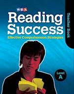 Reading Success Teacher Book, Level A