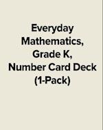 Everyday Mathematics, Grade K, Number Card Deck (1-Pack)