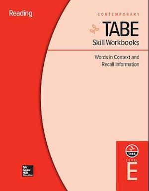 Tabe Skill Workbooks Level E