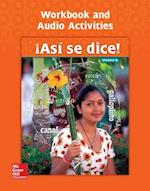 Asi Se Dice! Level 1a, Workbook and Audio Activities
