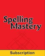 Spelling Mastery Level F Student Online Subscription, 1 year
