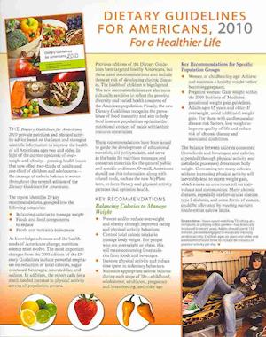 Dietary Guidelines 2011 Update Includes Myplate, Healthy People 2020, and Dietary Guidelines for Americans, 2010