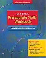 Algebra Prerequisite Skills Workbook