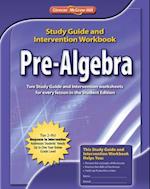 Pre-Algebra, Study Guide & Intervention Workbook