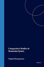 Comparative Studies in Romanian Syntax