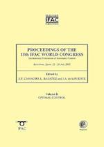 Proceedings of the 15th Ifac World Congress Vol Daptimal Design
