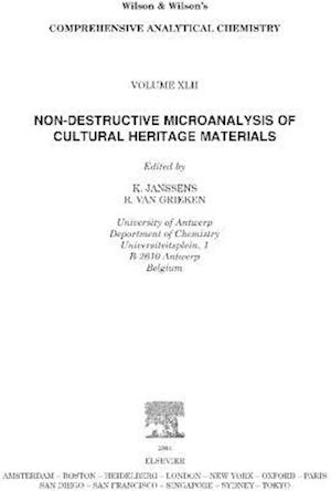 Non-destructive Micro Analysis of Cultural Heritage Materials