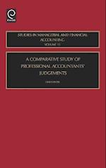 Comparative Study of Professional Accountants Judgements