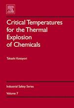 Critical Temperatures for the Thermal Explosion of Chemicals