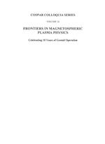 Frontiers in Magnetospheric Plasma Physics