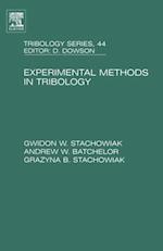 Experimental Methods in Tribology