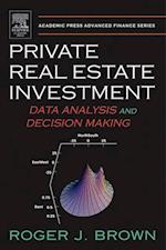 Private Real Estate Investment