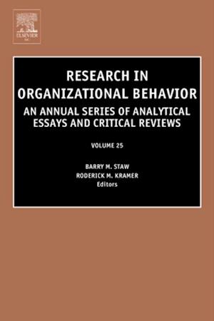 Research in Organizational Behavior