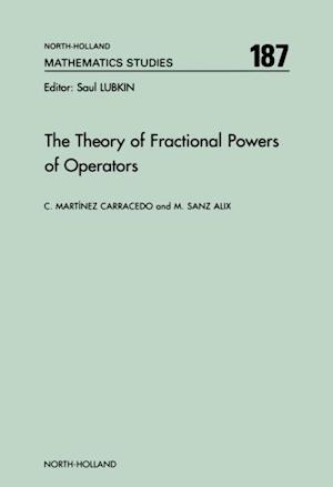 Theory of Fractional Powers of Operators