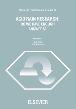 Acid Rain Research: Do We Have Enough Answers?