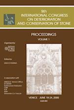 Proceedings of the 9th International Congress on Deterioration and Conservation of Stone