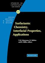 Surfactants: Chemistry, Interfacial Properties, Applications