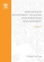 Advances in Investment Analysis and Portfolio Management