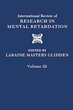 International Review of Research in Mental Retardation