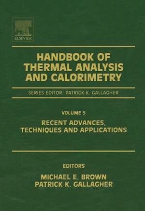 Handbook of Thermal Analysis and Calorimetry