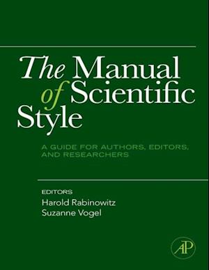 Manual of Scientific Style