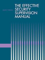 Effective Security Supervision Manual